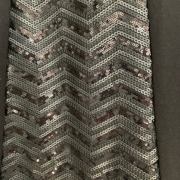 Girls Eliza B black sequin dress size medium. - Picture 3 of 6